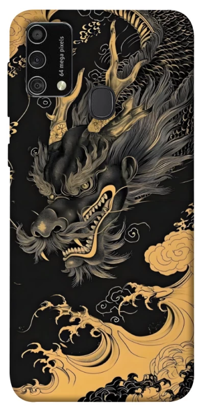 Чохол на Samsung Galaxy M21s gold dragon фото 1 з 1