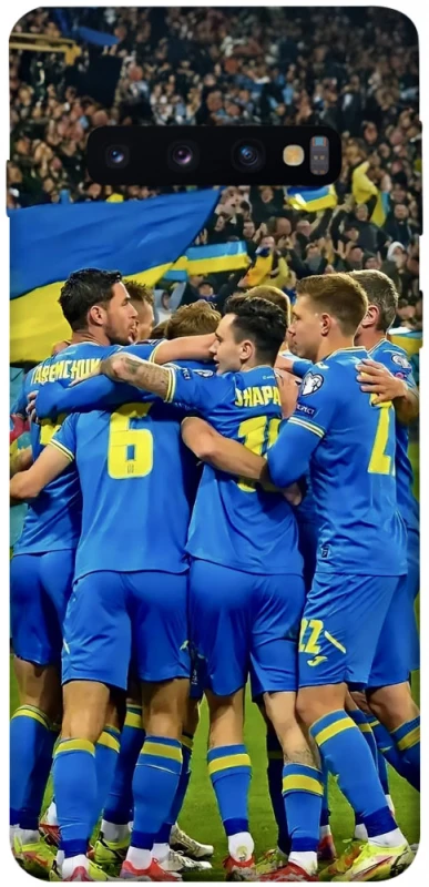 Чехол на Samsung Galaxy S10 Сборная Украины v3 фото 1 из 1