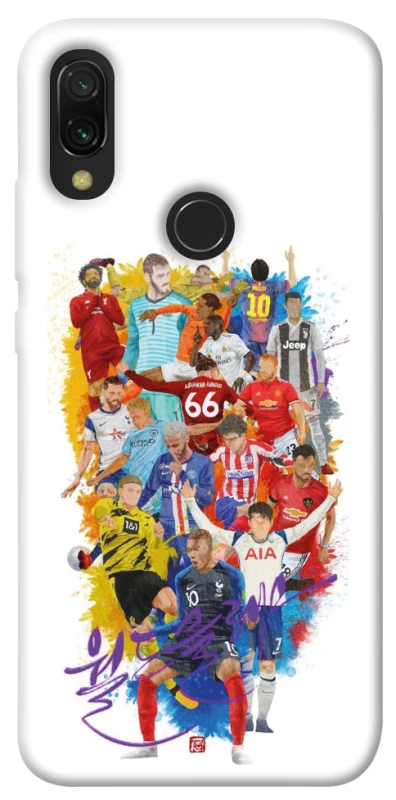 Чохол на Xiaomi Redmi 7 Football Abstract v2 фото 1 з 1