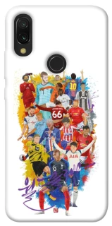 Чохол на Xiaomi Redmi 7 Football Abstract v2 фото 1 з 1