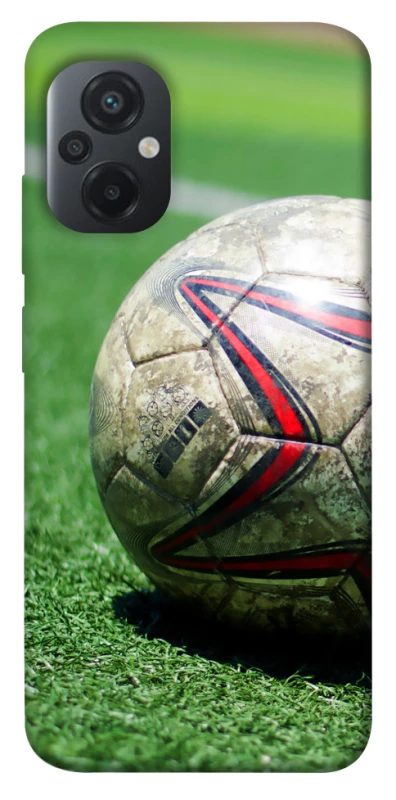 Чехол на Xiaomi Poco M5 Мяч на газоне фото 1 из 1