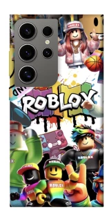 Чохол на Samsung Galaxy S24 Ultra Roblox Characters Collage фото 1 з 1