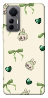 Чохол на Xiaomi 12 Lite Labubu Green Heart фото 1 з 1