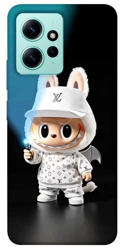 Чохол на Xiaomi Redmi Note 12 4G Labubu with flashlight ver.1 фото 1 з 1