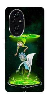 Чохол на Honor 200 Rick and Morty фото 1 з 1