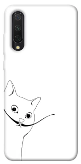 Чехол на Xiaomi Mi CC9 / Mi 9 Lite Кот Дали фото 1 из 1