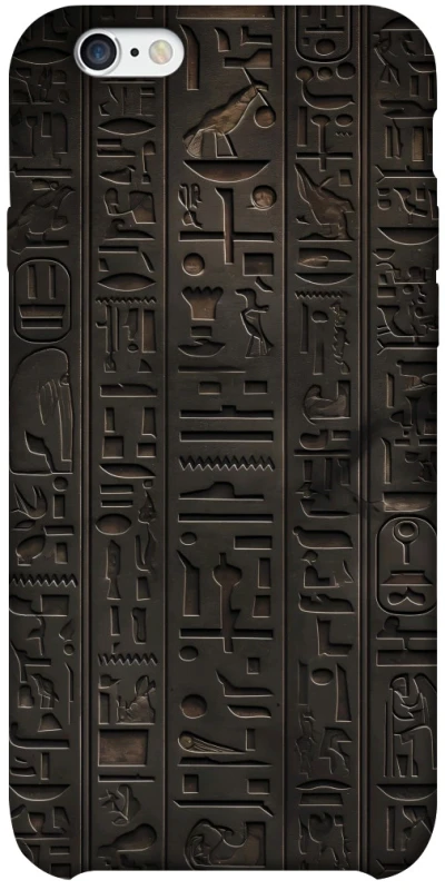 Чехол на Apple iPhone 6/6s plus (5.5") Hieroglyphs фото 1 из 1