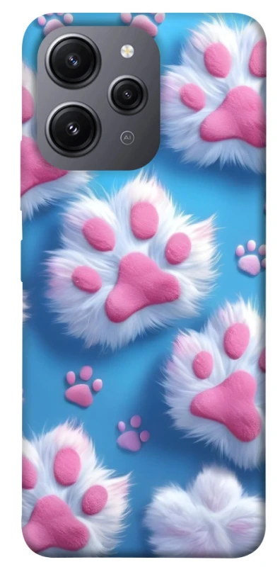 Чохол на Xiaomi Redmi 12 Cat paw фото 1 з 1