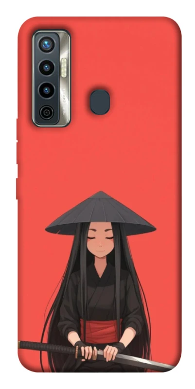 Чохол на TECNO Camon 17 Red samurai фото 1 з 1
