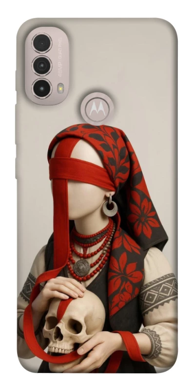 Чохол на Motorola Moto E40 Мотанка Захисниця роду 3D фото 1 з 1