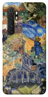 Чехол на Xiaomi Mi Note 10 Lite Van Gogh collage фото 1 из 1