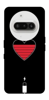 Чехол на Nothing Phone (3a) Charge your heart фото 1 Чехол на Nothing Phone (3a) Charge your heart фото 1 из 1