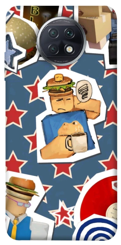 Чехол на Xiaomi Redmi Note 9 5G / Note 9T Roblox v2 фото 1 из 1