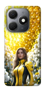 Чехол на TECNO Spark 20 Cyber space girl ver.2 фото 1 из 1