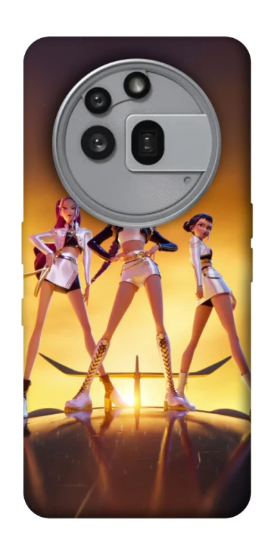 Чохол на Nothing Phone (3a) Pro K-Pop Demon Hunters ver.2 фото 1 з 1