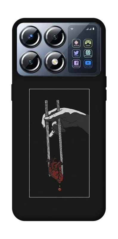 Чохол на Xiaomi POCO X8 Pro Палички серцеїда фото 1 з 1