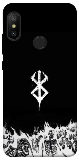 Чехол на Xiaomi Mi A2 Lite / Xiaomi Redmi 6 Pro Berserk skeletons фото 1 из 1