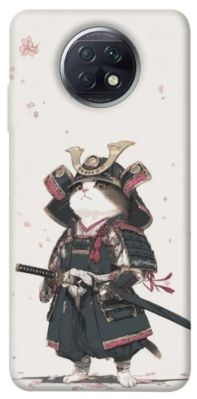 Чохол на Xiaomi Redmi Note 9 5G / Note 9T Samurai Cat Warrior фото 1 з 1