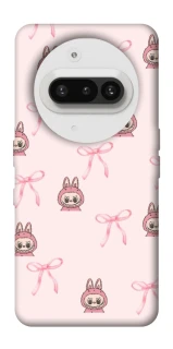 Чохол на Nothing Phone (3a) Pink bows and Labubus фото 1 з 1
