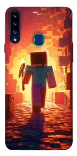 Чехол на Samsung Galaxy A20s Minecraft adventure фото 1 из 1