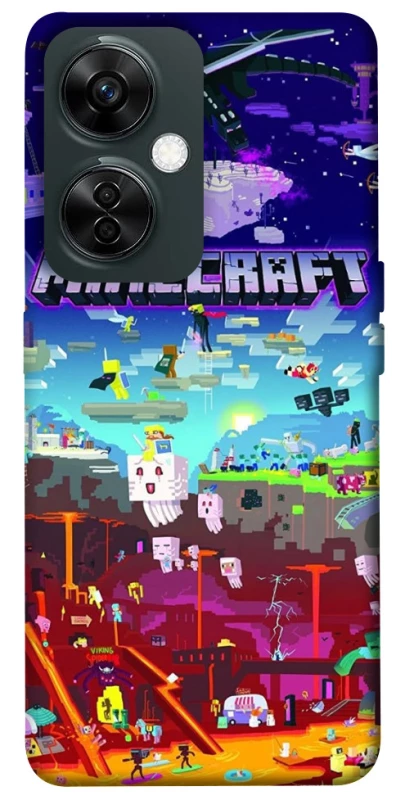 Чохол на OnePlus Nord CE 3 Lite Minecraft world фото 1 з 1