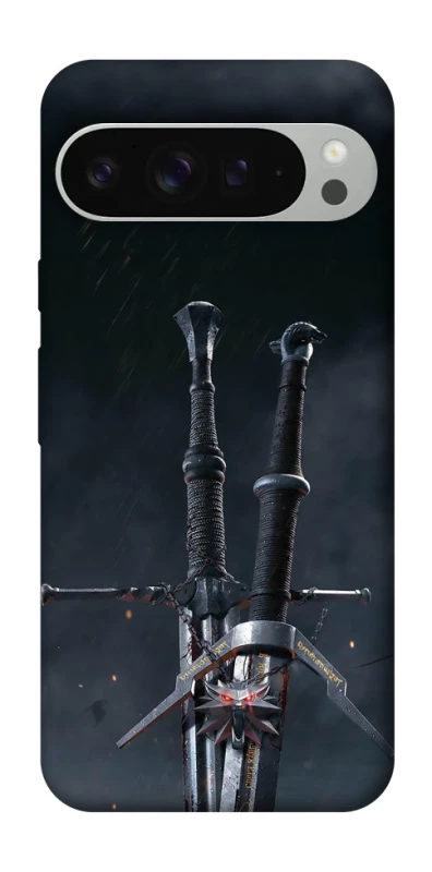 Чехол на Google Pixel 9 Pro XL Мечи Ведьмака фото 1 из 1