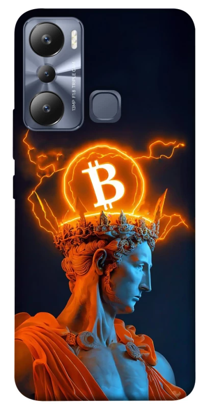 Чехол на Infinix Hot 20i Bitcoin God фото 1 из 1