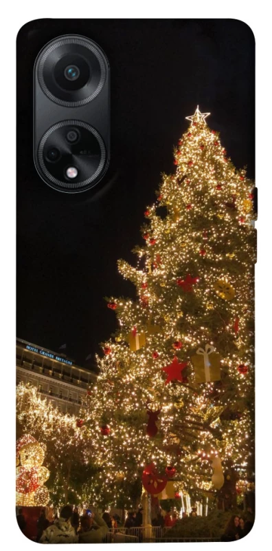 Чехол на Oppo A58 4G Новогодний v34 фото 1 из 1