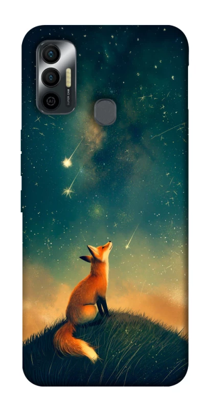 Чохол на TECNO Spark 7 Sky fox фото 1 з 1