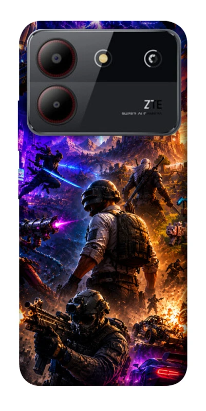 Чехол на ZTE Blade A54 4G My Games фото 1 из 1