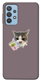 Чохол на Samsung Galaxy M32 cat matcha фото 1 з 1
