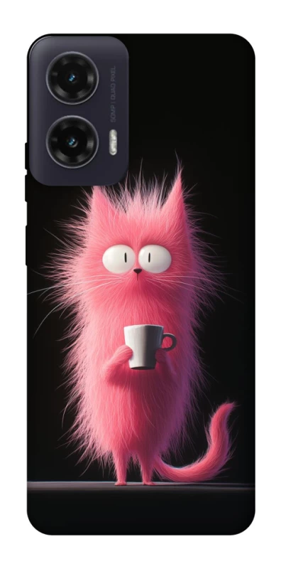 Чохол на Motorola Moto G35 Рожеве кошеня фото 1 з 1