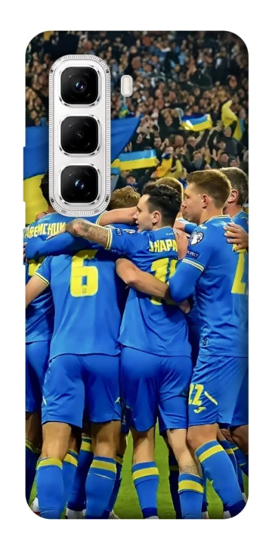 Чехол на Infinix Hot 50 Pro Сборная Украины v3 фото 1 из 1