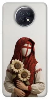 Чехол на Xiaomi Redmi Note 9 5G / Note 9T Мотанка благополучия 3D фото 1 из 1