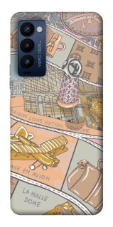 Чехол на TECNO Camon 18 Pro Fashion collage ver.2 фото 1 из 1