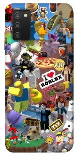 Чехол на Samsung Galaxy A03s Roblox collage ver.5 фото 1 из 1