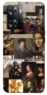 Чохол на Oppo A57s Leonardo da Vinci фото 1 з 1