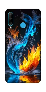 Чехол на Huawei P30 lite Water And Fire фото 1 из 1