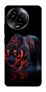 Чохол на Realme C67 4G fire tiger фото 1 з 1