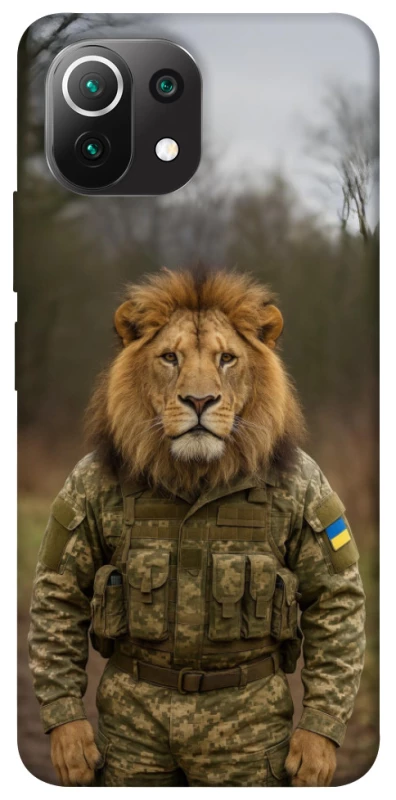 Чохол на Xiaomi Mi 11 Lite Лев захисник фото 1 з 1