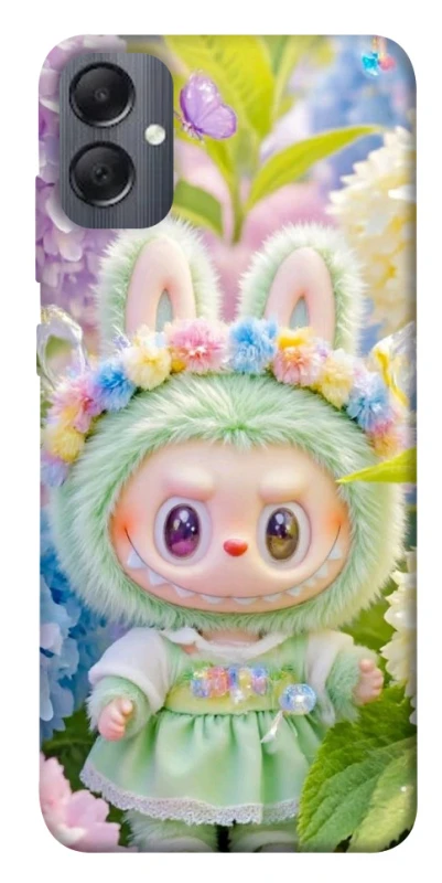 Чохол на Samsung Galaxy A05 Labubu & Flowers ver.2 фото 1 з 1