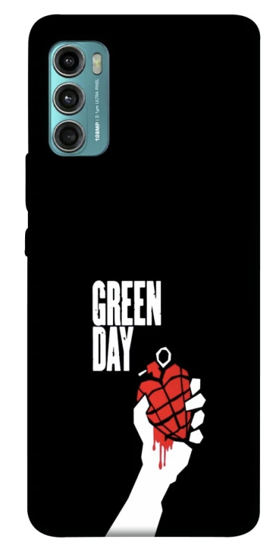 Чохол на Motorola Moto G60 Green Day logo фото 1 з 1