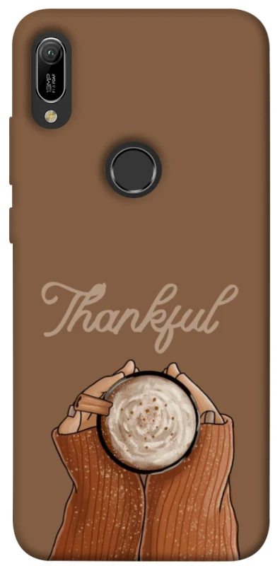 Чохол на Huawei Y6 (2019) Thankful coffee фото 1 з 1