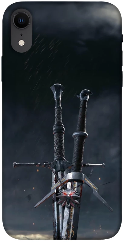 Чохол на Apple iPhone XR (6.1") Мечі Ведьмака фото 1 з 1