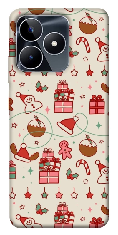 Чохол на Realme C53 Новорічний v14 фото 1 з 1