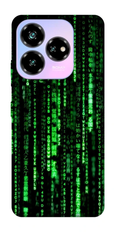 Чехол на ZTE Nubia V60 Matrix Code фото 1 Чехол на ZTE Nubia V60 Matrix Code фото 1 из 1