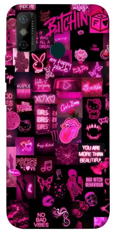 Чехол на TECNO Spark 6 Go Hot collage ver.8 фото 1 из 1