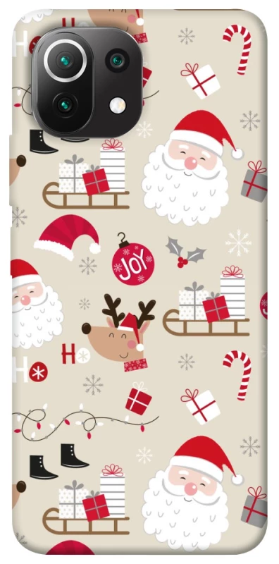Чехол на Xiaomi Mi 11 Lite Новогодний v1 фото 1 из 1
