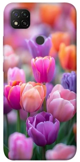 Чохол на Xiaomi Redmi 9C Тюльпанове поле фото 1 з 1
