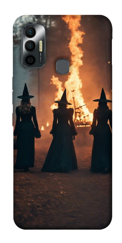 Чехол на TECNO Spark 7 Halloween Witch ver.6 фото 1 из 1